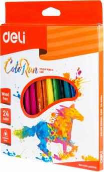 Карандаши 24цв ColoRun трехгранные (EC00120)