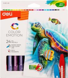 Пастель масляная 24цв Color Emotion, EC20120