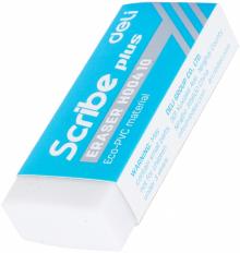 Ластик 60x24x12 белый Scribe Plus,EH00410