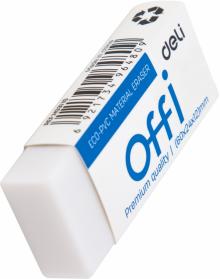 Ластик 60x24x12 белый Offi,EH03110