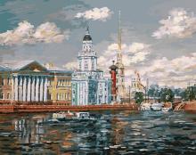 Живопись на холсте 40*50 Кунсткамера,077-AB