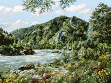 Живопись на холсте 30*40 Алтай,252-AS