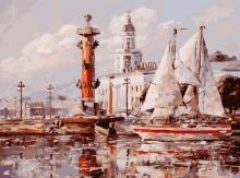 Живопись на холсте 30*40 Кунсткамера,253-AS