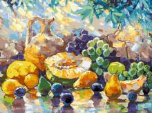 Живопись на холсте 30*40 Фруктов. лакомство,289-AS