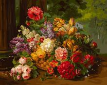 Живопись на холсте 40*50 В дар флоре,219-АВ
