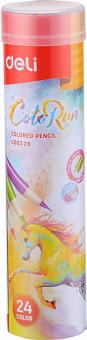 Карандаши 24цв ColoRun в мет.туб., EC00328