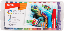 Пастель масляная 12цв Color Emotion (EC20104)