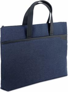 Папка-портфель 1отдел. терилен синий 63750BLUE