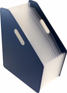 Лоток вертик.A4 темно-синий полипроп.,63952DK-BLUE