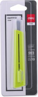 Нож канц.80мм шир.лез.9мм зеленый,E2038GREEN