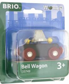 BRIO Вагончик с сигнал.колокольчиком, 33749
