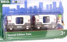 Brio Поезд метро "Металлик" из 2ваг., 33838