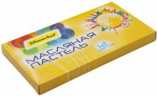 Пастель масляная 12цв Солн.колл., 886003-12