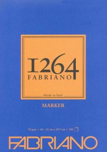 Альбом д/граф. А4,70г/м,100л 1264 MARKER 19100640