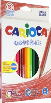 Карандаши 18цв шестигр. COLORED PENCILS (41865)