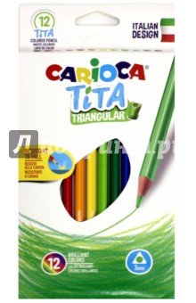 Карандаши 12цв пластик Tita (42786)