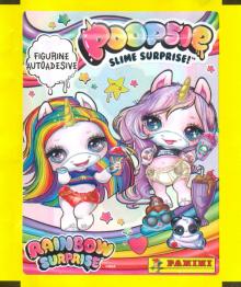 Наклейки (5шт в пак.)POOPSIE RAINBOW,8018190013887