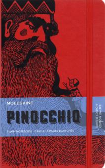 Блокнот 120л,13*21,нелин,PINOCCH красн/чер,1526174