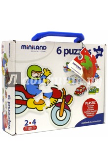 35230 Обучающие пазлы Транспорт