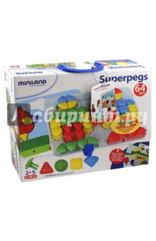 95080 Мозаика Гигант, 39 мм (64 элементов, 6 карт)