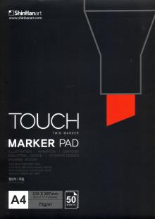 Альбом д/маркеров 50л, А4 TOUCH Marker Pad 2850012