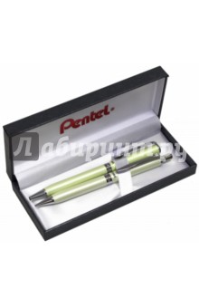 Набор Sterling (шар.ручка+авт.кар) свет.лак.корп.