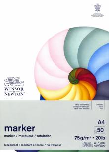 Бумага для маркеров А4, 50л Winsor&Newton 6002008