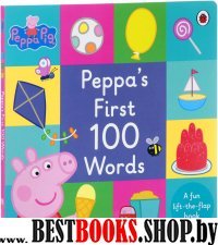 Peppa Pig: Peppas First 100 Words (board book)'