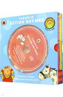 Action Rhymes Collection 4 books +D