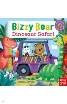 Bizzy Bear: Dinosaur Safari  (board book)