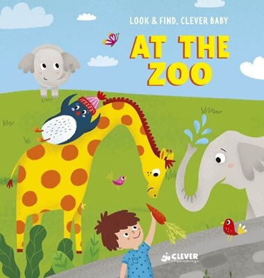 English Books. Look and find, Clever baby: At The Zoo