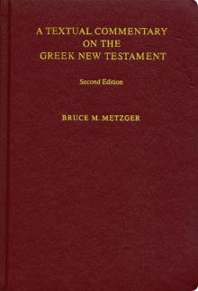 Textual Commentary on the Greek New Testament