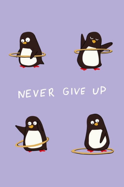 Never give up (Тетрадь)