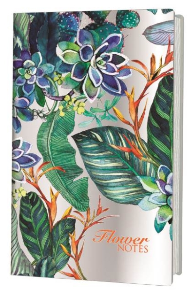 Блокнот-голограмма Flower Notes (оранжевый)