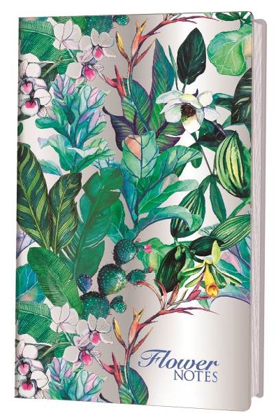 Блокнот-голограмма Flower Notes - синий