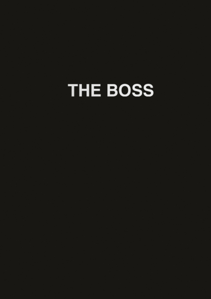 Ежедневник А5, 112л, спираль (The boss) (черный)