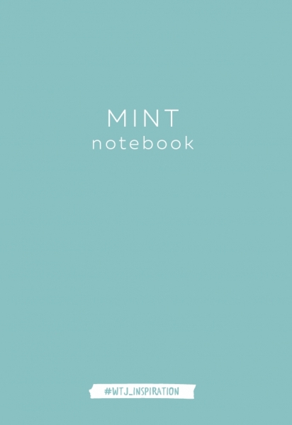 Тетрадь А4,40л Mint notebook