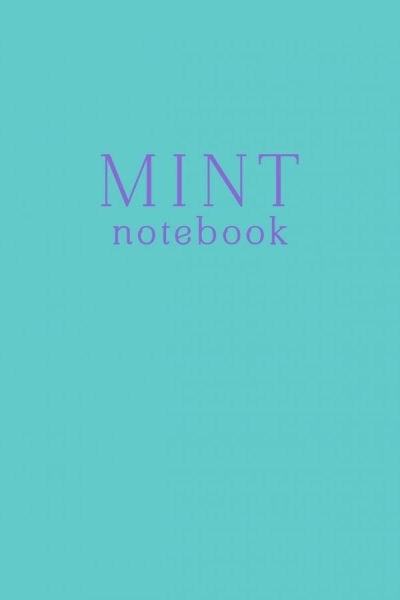 Mint notebook. Блокнот (А5, 32 л., прошитый цветными нитками)