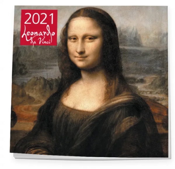 Да Винчи. Календарь настенный на 2021 год (300х300 мм)