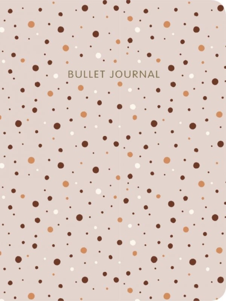 Блокнот в точку: Bullet Journal (горошек)