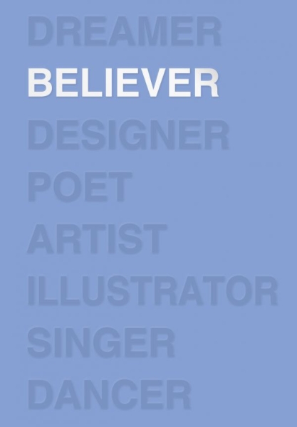 Ежедневник Believer (лазурный)