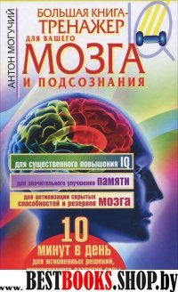 Большая книга-тренажер д/вашего мозга