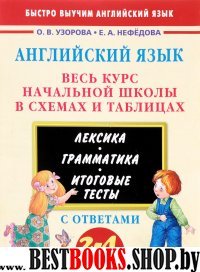 Английский язык. Весь курс начальной школы в схемах и таблицах