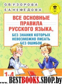 Все основные правила русского языка 1-4кл