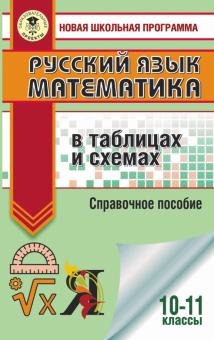 НШП.ЕГЭ. Русский язык. Математика в таблицах и схемах для подготовки
