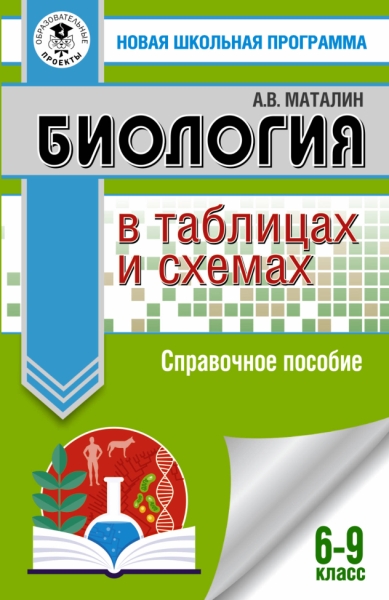 НШП.ОГЭ. Биология в таблицах и схемах для подготовки к ОГЭ