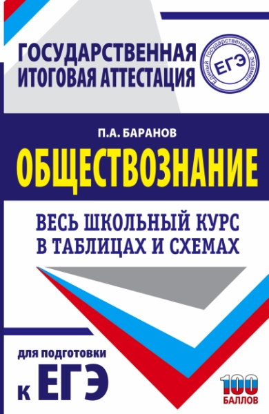 ЕГЭ. Обществознание. Весь школьный курс в таблицах и схемах для подгот