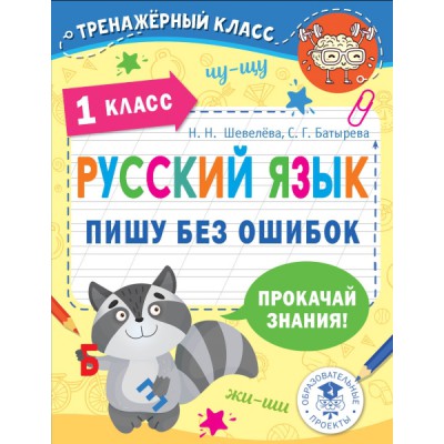 Русский язык. Пишу без ошибок. 1 класс