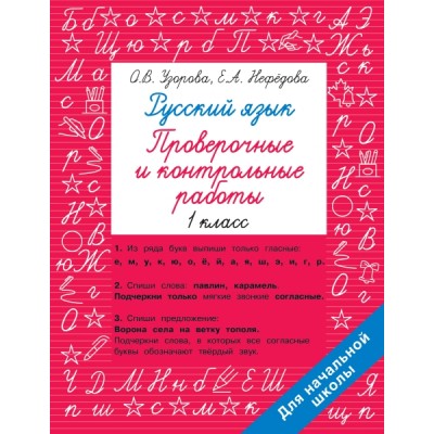 Быстрое обучение.Русский язык 1кл. Проверочные и контрольные работы