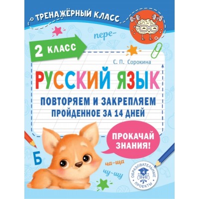 Русский язык. Повторяем и закрепляем пройденное в 2 классе за 14 дней